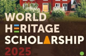 UNESCO World Heritage Scholarship 2025 (grant of 50,000 SEK)