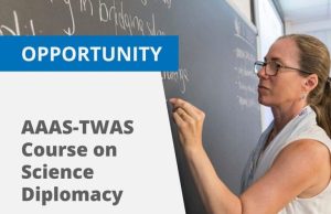 AAAS-TWAS Course on Science Diplomacy 2026 aaas-twas-course-on-science-diplomacy-2026