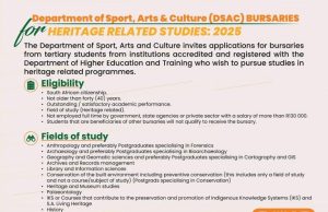 DSAC Bursaries for Heritage Related Studies 2026 dsac-bursaries-for-heritage-related-studies-2026