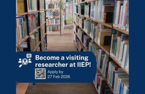UNESCO-IIEP Visiting Researcher Programme 2026 unesco-iiep-visiting-researcher-programme-2026