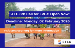 Call for Proposals: STEG Larger Research Grants 2026 (up to £100,000) call-for-proposals:-steg-larger-research-grants-2026-(up-to-100,000)