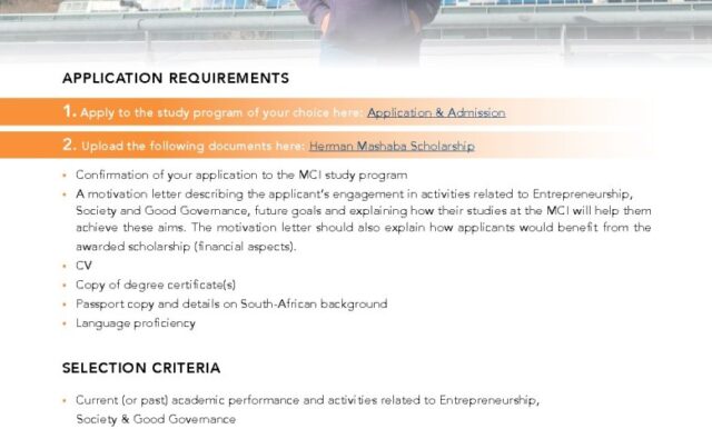 apply-now:-herman-mashaba-scholarship-2026-–-study-your-masters-degree-in-austria-at-mci-innsbruck