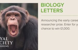 Royal Society Biology Letters Early Career Researcher Competition 2026 (£1,000 prize) royal-society-biology-letters early-career-researcher-competition-2026-(1,000-prize)