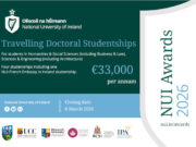 National University of Ireland (NUI) Invites Applications NUI Travelling Doctoral Studentships 2026 national-university-of-ireland-(nui)-invites-applications-nui-travelling-doctoral-studentships-2026